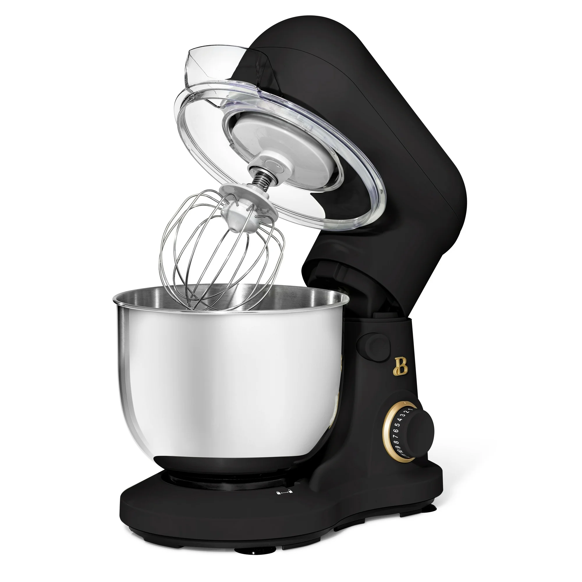 Beautiful 3.5 Qt Stand Mixer, Lightweight & Powerful with Tilt-Head, Black Sesame by Drew Barrymore - Image 8