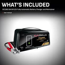 Schumacher Electric 8-Amp 6/12-volt Car Battery Charger