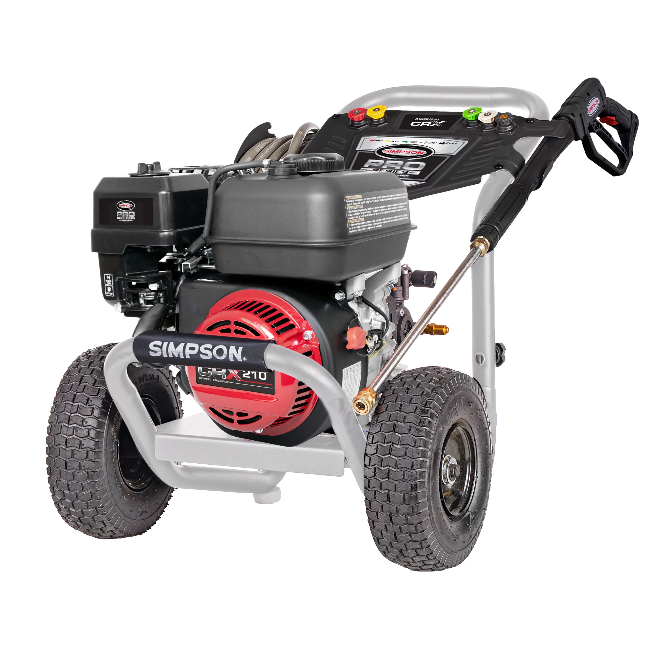 SIMPSON Pro Series 3500 PSI 2.5-GPM Cold Water Gas Pressure Washer with 4 Spray Tips