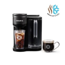 Keurig K-Brew+Chill Iced or Hot Single-Serve K-Cup Coffee Maker with MultiStream and QuickChill Technology, 70oz. Removable Reservoir