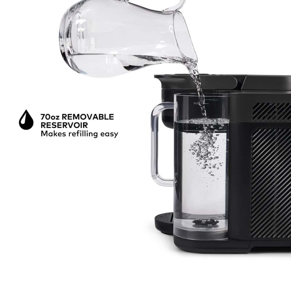 Keurig K-Brew+Chill Iced or Hot Single-Serve K-Cup Coffee Maker with MultiStream and QuickChill Technology, 70oz. Removable Reservoir