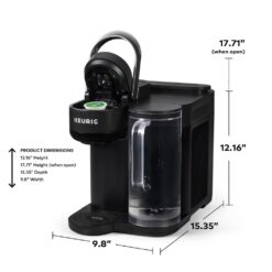 Keurig K-Brew+Chill Iced or Hot Single-Serve K-Cup Coffee Maker with MultiStream and QuickChill Technology, 70oz. Removable Reservoir