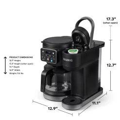 Keurig - Keurig K-Duo Single Serve & Carafe Coffee Maker - Black