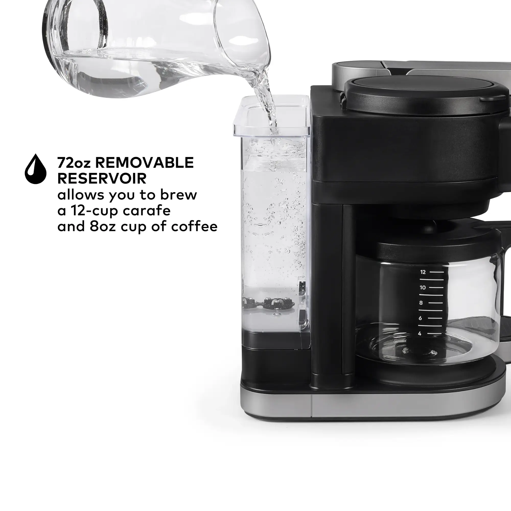Keurig - Keurig K-Duo Single Serve & Carafe Coffee Maker - Black