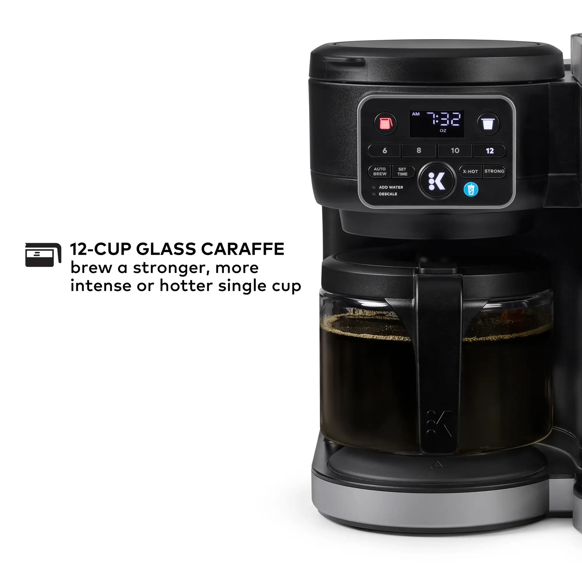 Keurig - Keurig K-Duo Single Serve & Carafe Coffee Maker - Black