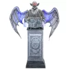 Haunted Living 8-ft Talking LED Gargoyle with Wings on Pedestal Animatronic
