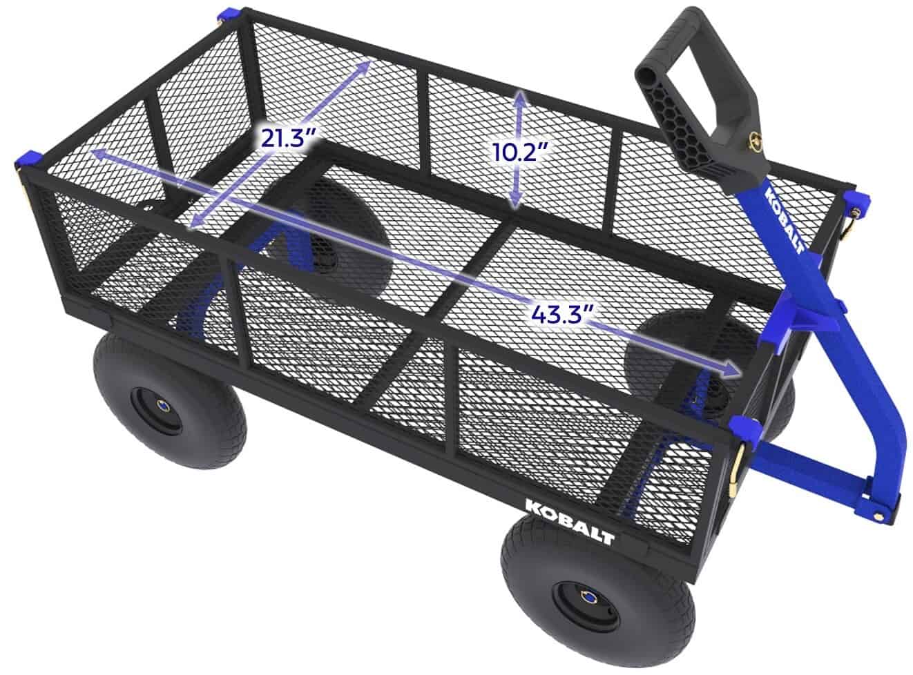 Kobalt Heavy 6-cu ft Steel Yard Cart - Image 2