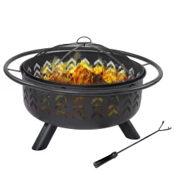 Sunnydaze Decor 36 in Arrow Fire Pit
