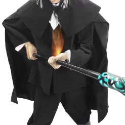 Wednesday 7.5ft Talking LED Flaming Joseph Crackstone Animatronic