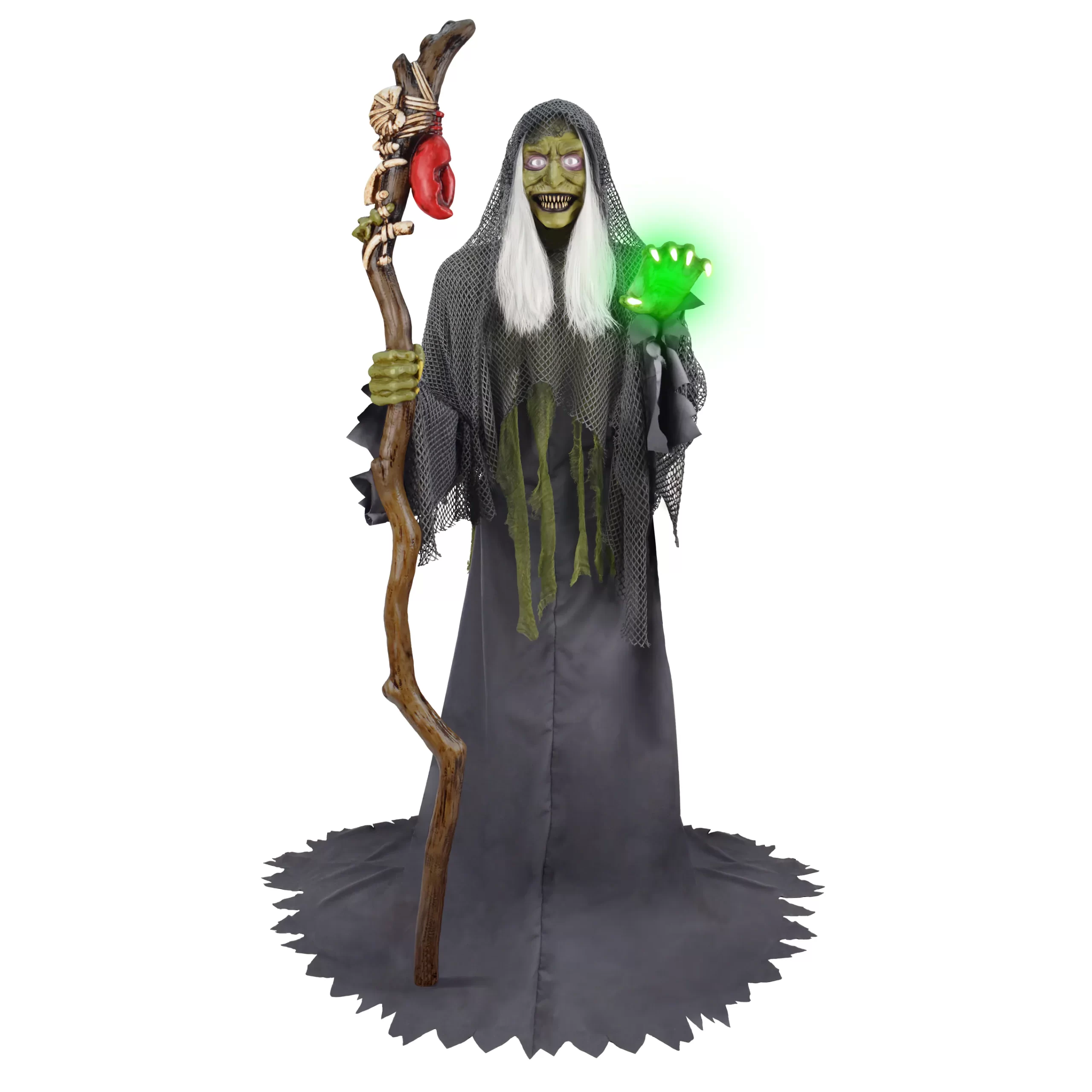 Haunted Living 6.5-ft Haunted Harbor Talking LED Servo Sea Witch Animatronic
