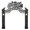 Wednesday 10-ft Talking LED Nevermore Academy Arch Yard Decoration