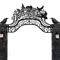 Wednesday 10-ft Talking LED Nevermore Academy Arch Yard Decoration