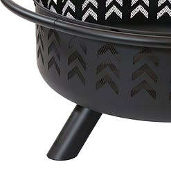 Sunnydaze Decor 36 in Arrow Fire Pit