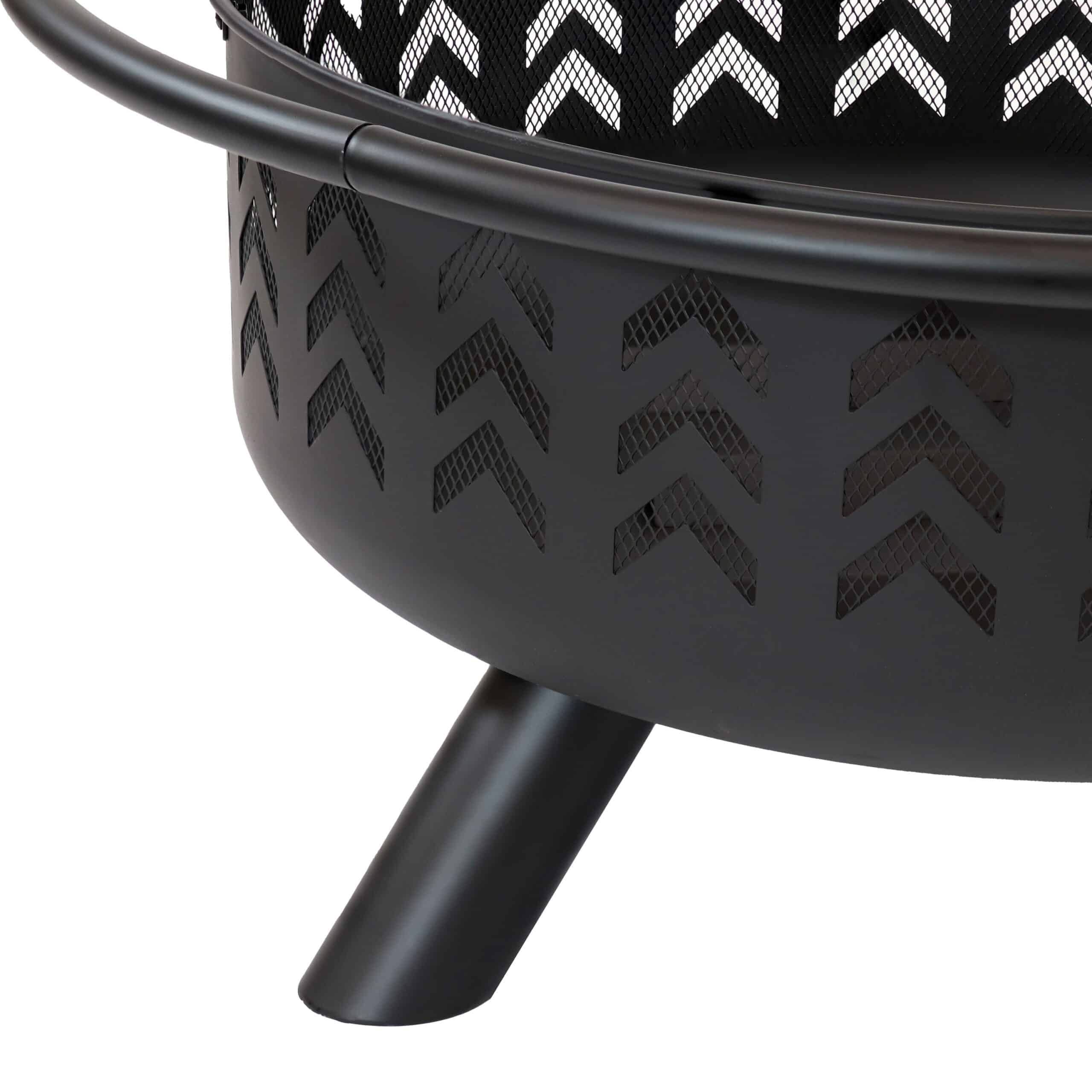 Sunnydaze Decor 36 in Arrow Fire Pit