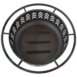 Sunnydaze Decor 36 in Arrow Fire Pit