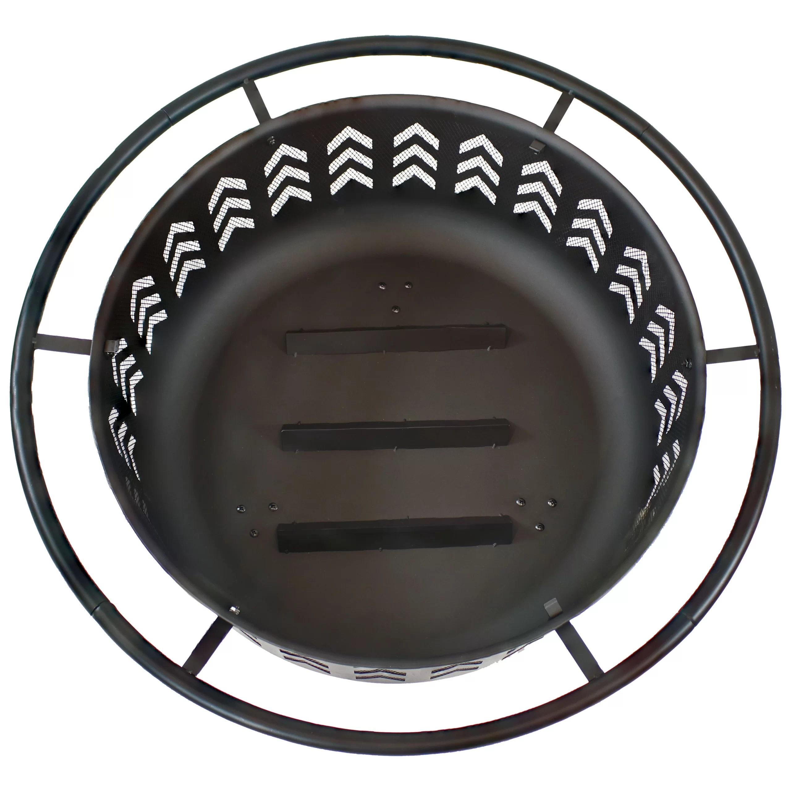 Sunnydaze Decor 36 in Arrow Fire Pit
