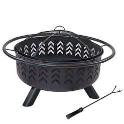 Sunnydaze Decor 36 in Arrow Fire Pit