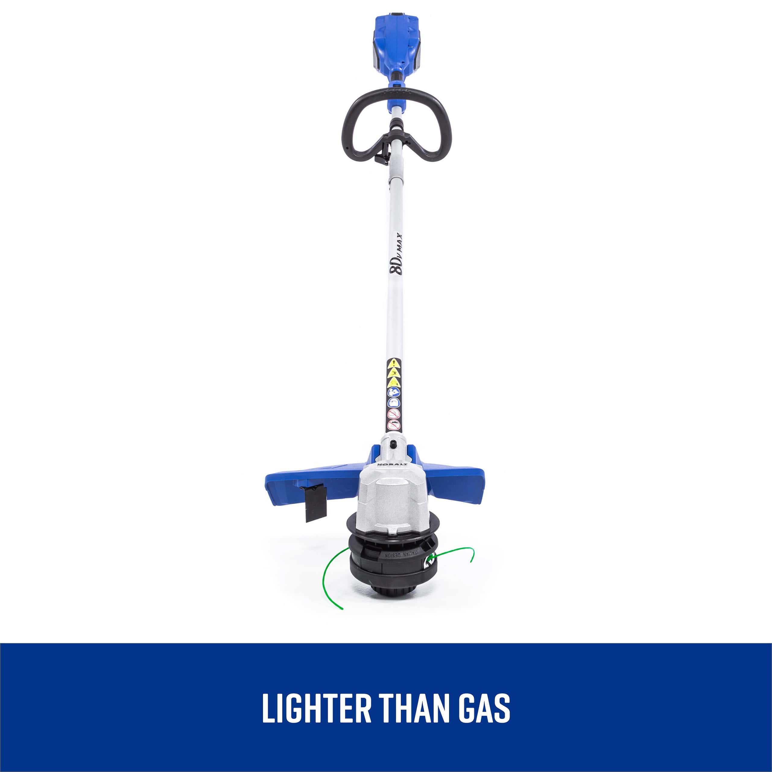 Kobalt 80-volt 16-in Straight Shaft Battery String Trimmer 2.5 Ah (Battery and Charger Included) - Image 8