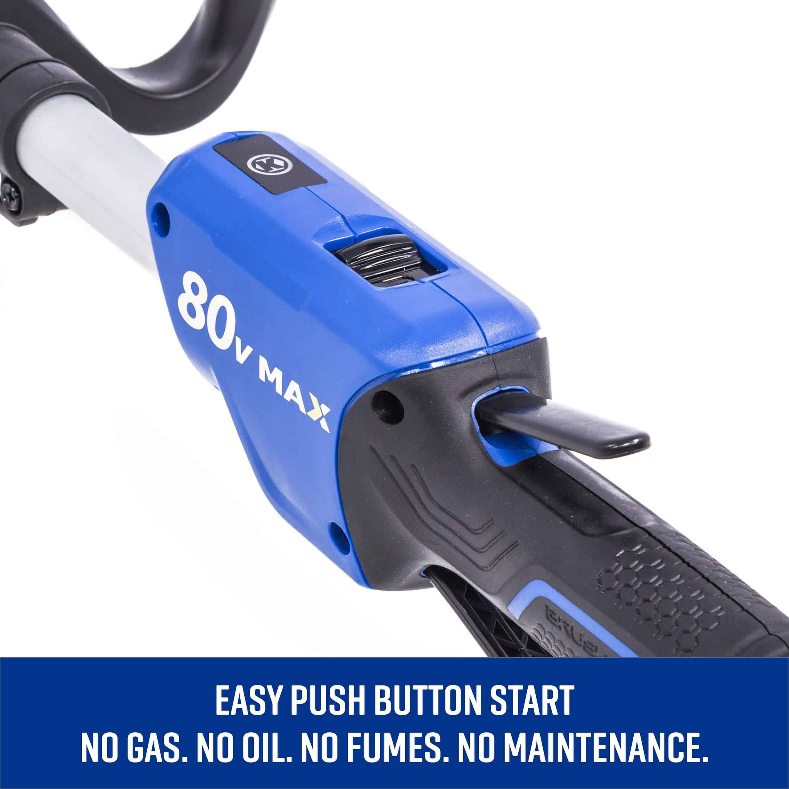 Kobalt 80-volt 16-in Straight Shaft Battery String Trimmer 2.5 Ah (Battery and Charger Included) - Image 6