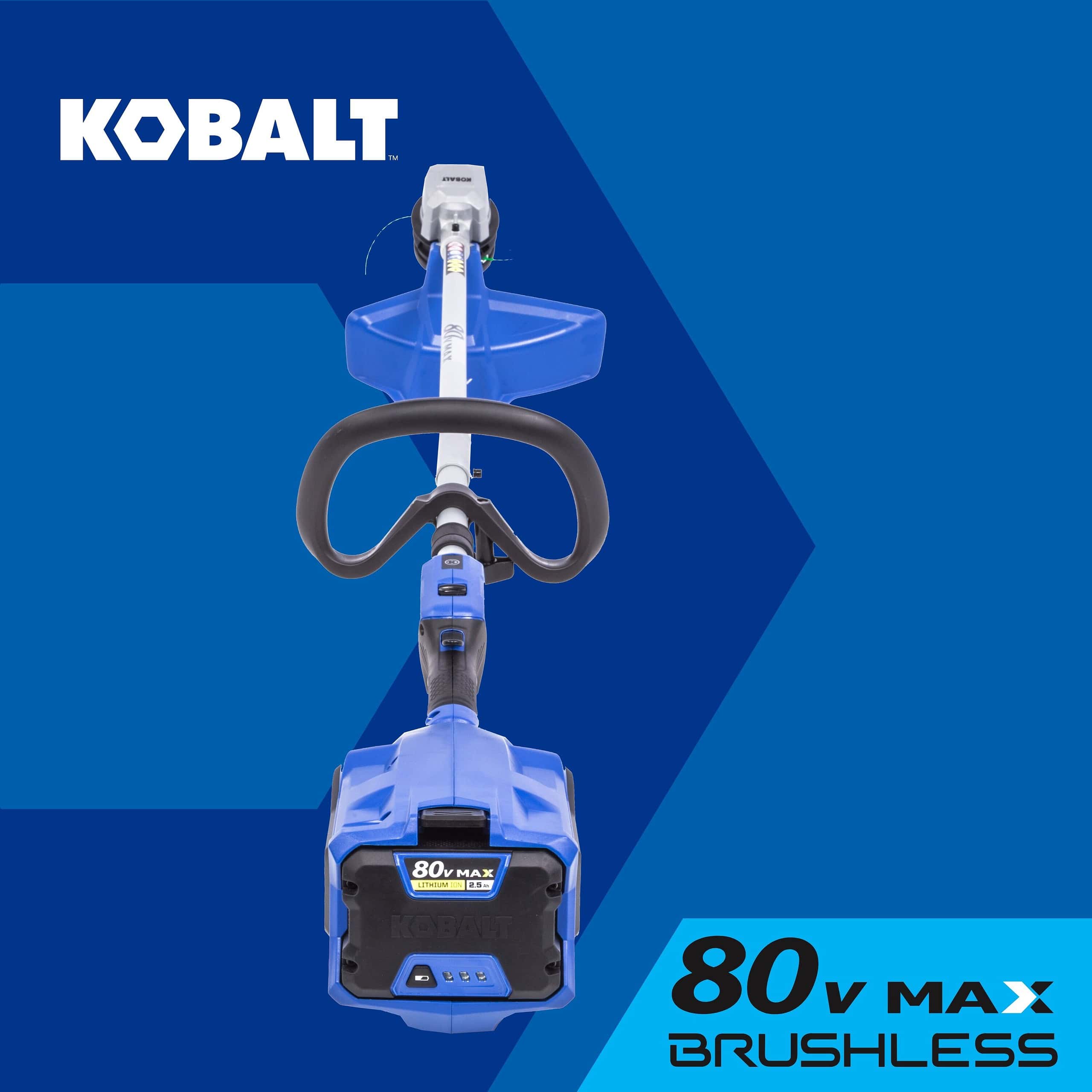 Kobalt 80-volt 16-in Straight Shaft Battery String Trimmer 2.5 Ah (Battery and Charger Included) - Image 14