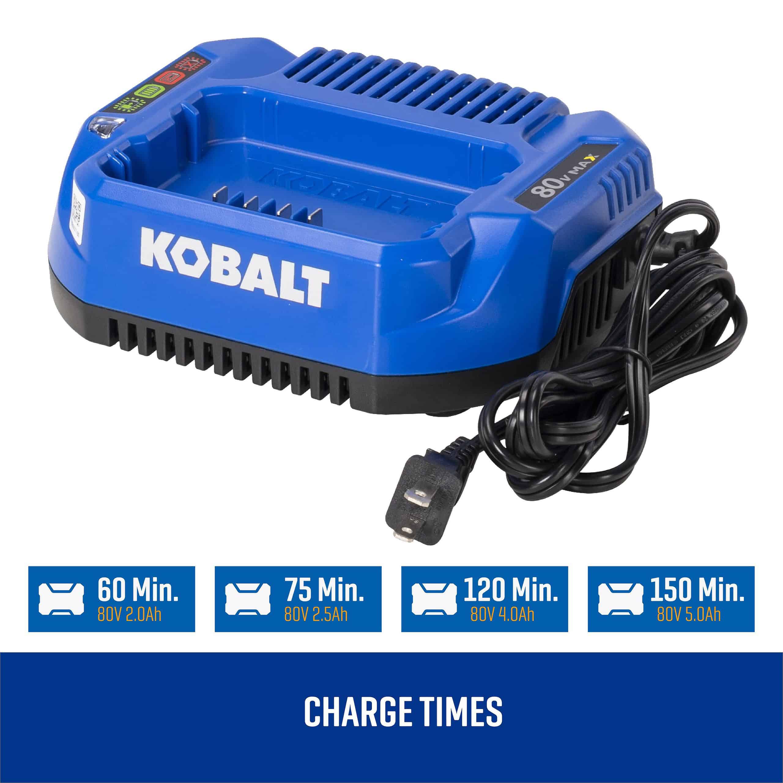 Kobalt 80-volt 16-in Straight Shaft Battery String Trimmer 2.5 Ah (Battery and Charger Included) - Image 10