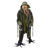 Haunted Living 6.5-ft Haunted Harbor Talking LED Zombie Fisherman Animatronic