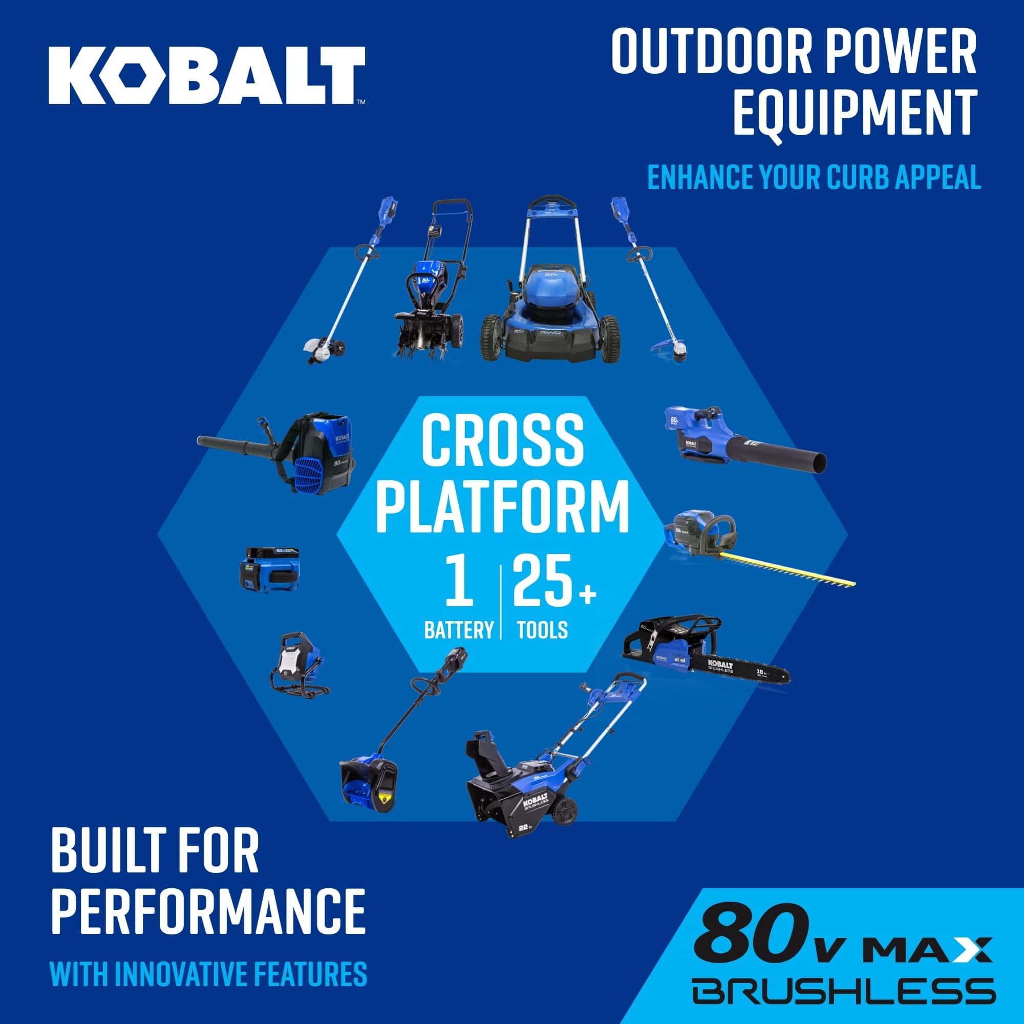 Kobalt 80-volt 16-in Straight Shaft Battery String Trimmer 2.5 Ah (Battery and Charger Included) - Image 16