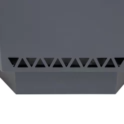 Sunjoy 25.79-in W Matte Hammered Black Stainless Steel Wood-Burning Fire Pit