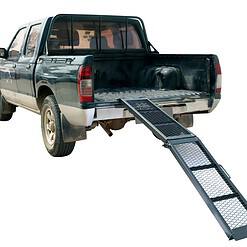 Carry-On Trailer 0.916-ft x 6.67-ft 800-lb Capacity Arched Folding Loading Ramp