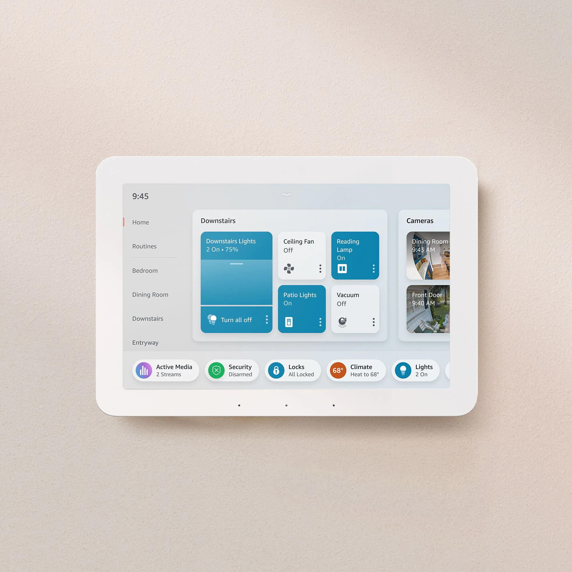 Amazon Echo Hub 8 in. Smart Home Control Panel - Alexa compatible with over 140,000 Devices