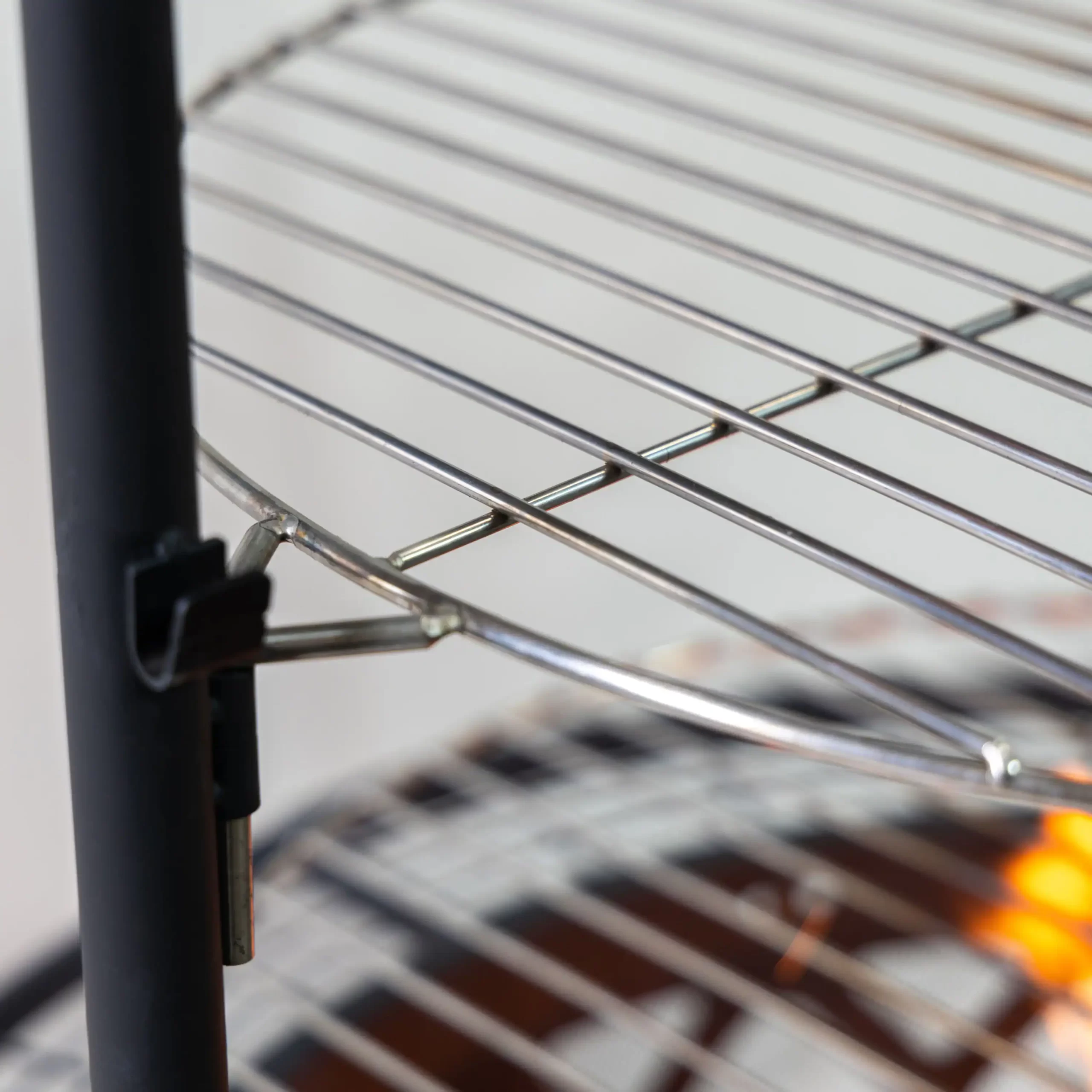 Deko Living 33.1-in W Black Steel Wood-Burning Fire Pit