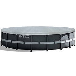 Intex 18-ft x 18-ft Polyethylene Leaf and Debris Round Pool Cover