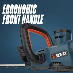 SENIX 60-volt Max 26-in Battery Hedge Trimmer 3 Ah (Battery and Charger Included)
