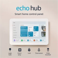 Amazon Echo Hub 8 in. Smart Home Control Panel - Alexa compatible with over 140,000 Devices