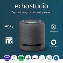 Amazon Echo Studio - Charcoal
