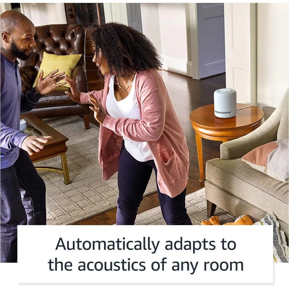 Amazon Echo Studio Our Best-Sounding smart Speaker Ever - With Dolby Atmos and Alexa Glacier White