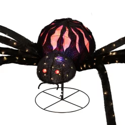 Haunted Living 2.5-ft LED Spider with Projector Decoration