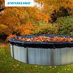 Swimline 27-ft x 27-ft Polyethylene Winter Round Pool Cover