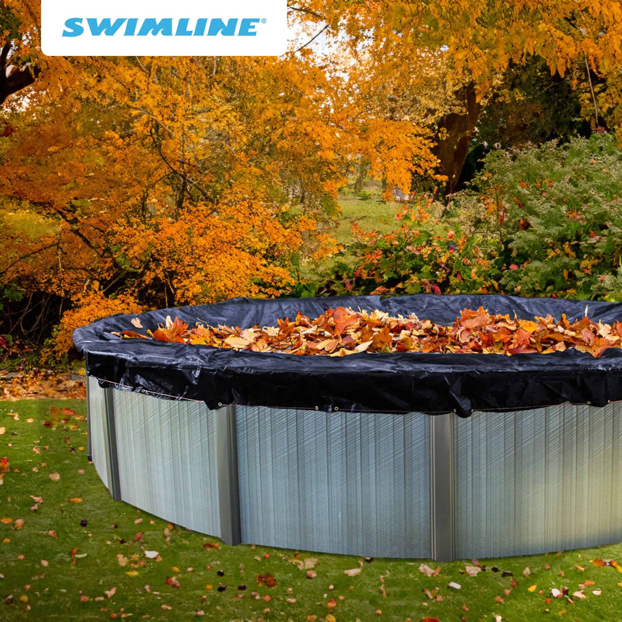 Swimline 27-ft x 27-ft Polyethylene Winter Round Pool Cover