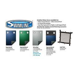 Swimline 27-ft x 27-ft Polyethylene Winter Round Pool Cover