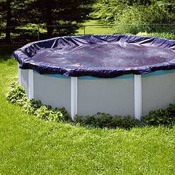 Swimline 27-ft x 27-ft Polyethylene Winter Round Pool Cover