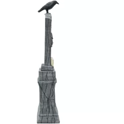 Haunted Hill Farm 5.08-ft Freestanding Motion Activated Lighted Tombstone Animatronic