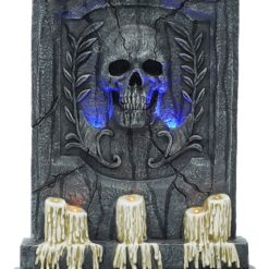Haunted Hill Farm 5.08-ft Freestanding Motion Activated Lighted Tombstone Animatronic