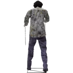 Haunted Hill Farm 6-ft Freestanding Motion Activated Lighted Zombie Animatronic