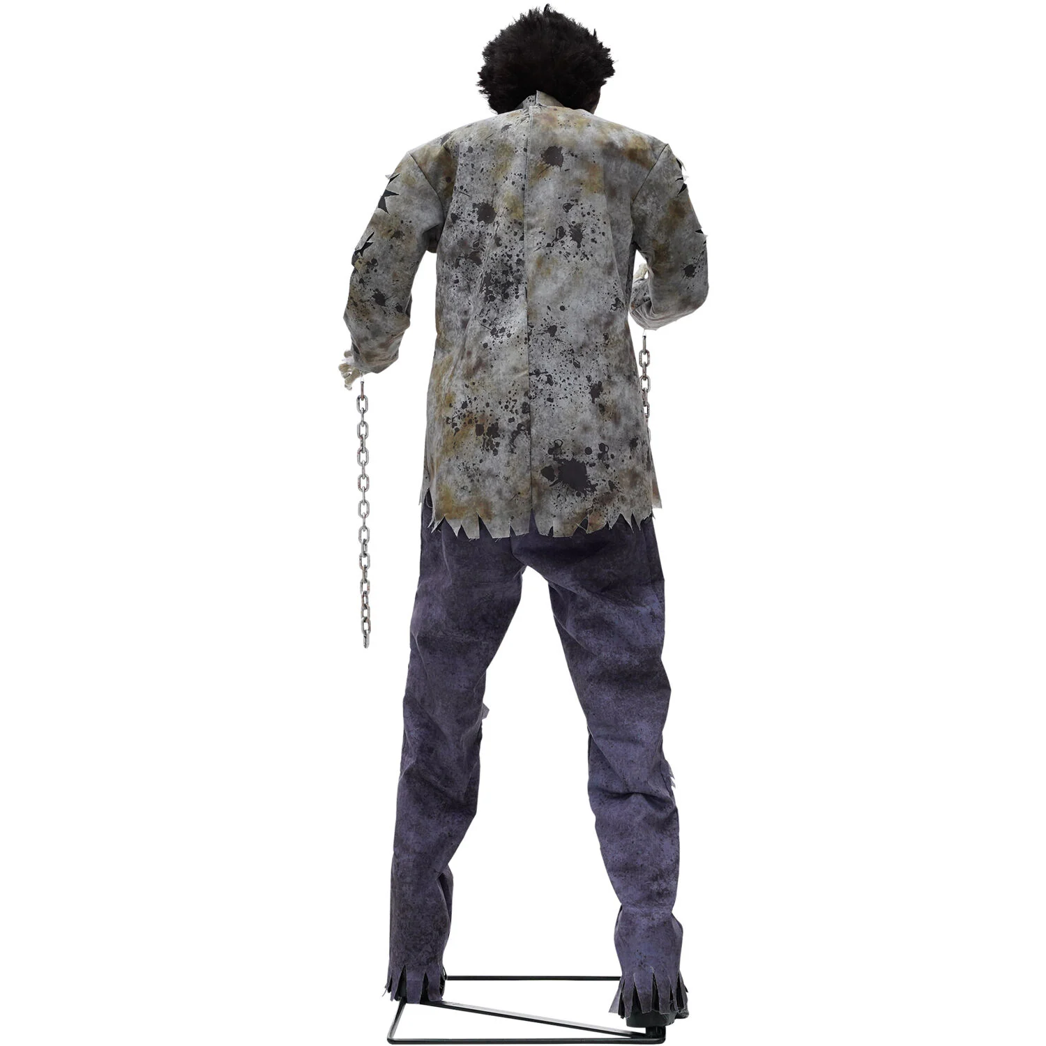 Haunted Hill Farm 6-ft Freestanding Motion Activated Lighted Zombie Animatronic