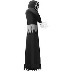 Haunted Hill Farm 20-ft Freestanding Lighted Ghost Inflatable