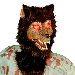 Haunted Hill Farm 2.58-ft Freestanding Motion Activated Lighted Werewolf Animatronic