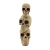 Haunted Hill Farm 3.08-ft Freestanding Lighted Skull Door Decoration