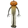 Haunted Hill Farm 9-ft Freestanding Motion Activated Talking Lighted Pumpkin Animatronic