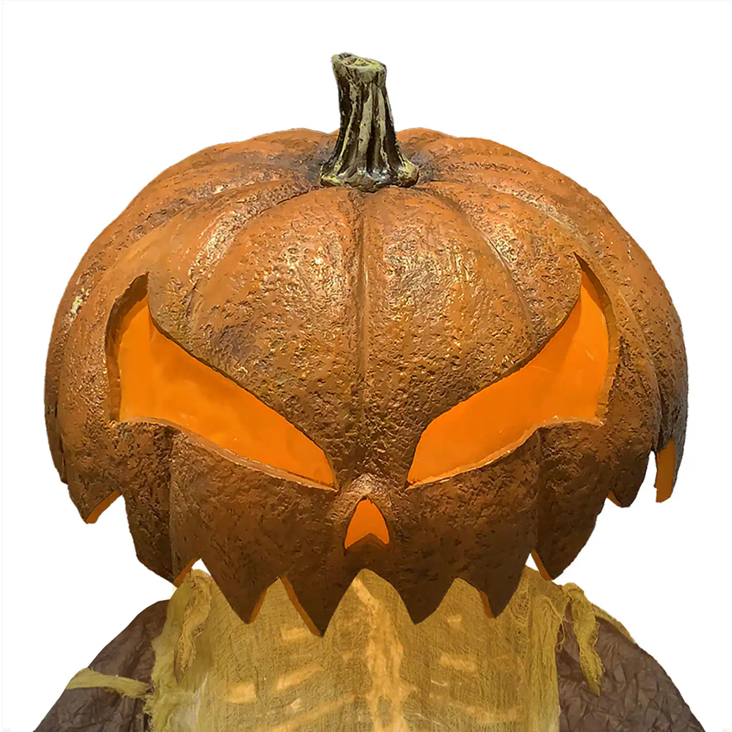 Haunted Hill Farm 9-ft Freestanding Motion Activated Talking Lighted Pumpkin Animatronic